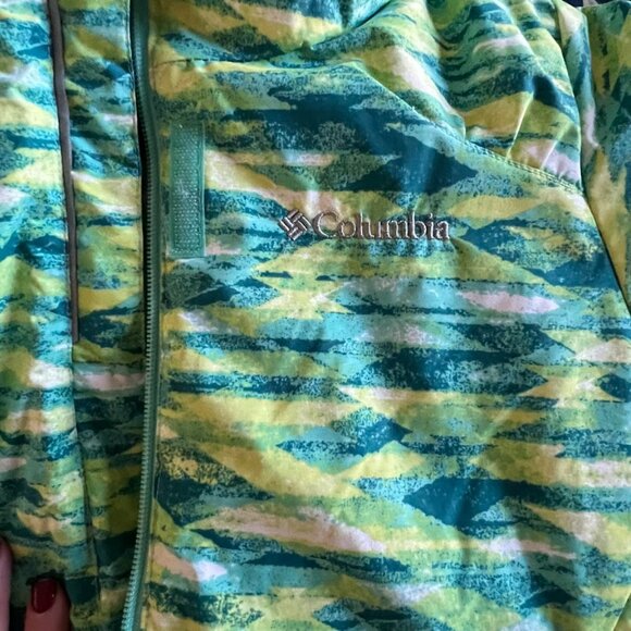 Columbia Girls Puffer Kids Hooded Jacket - Size M - 10/12 - Picture 6 of 6